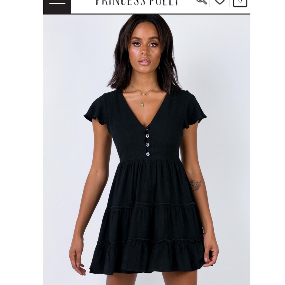 Princess Polly black dress. NWOT